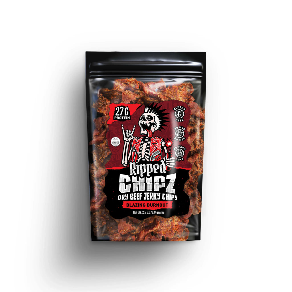 Dry Beef Chipz Blazing Burnout  12 Pack Case