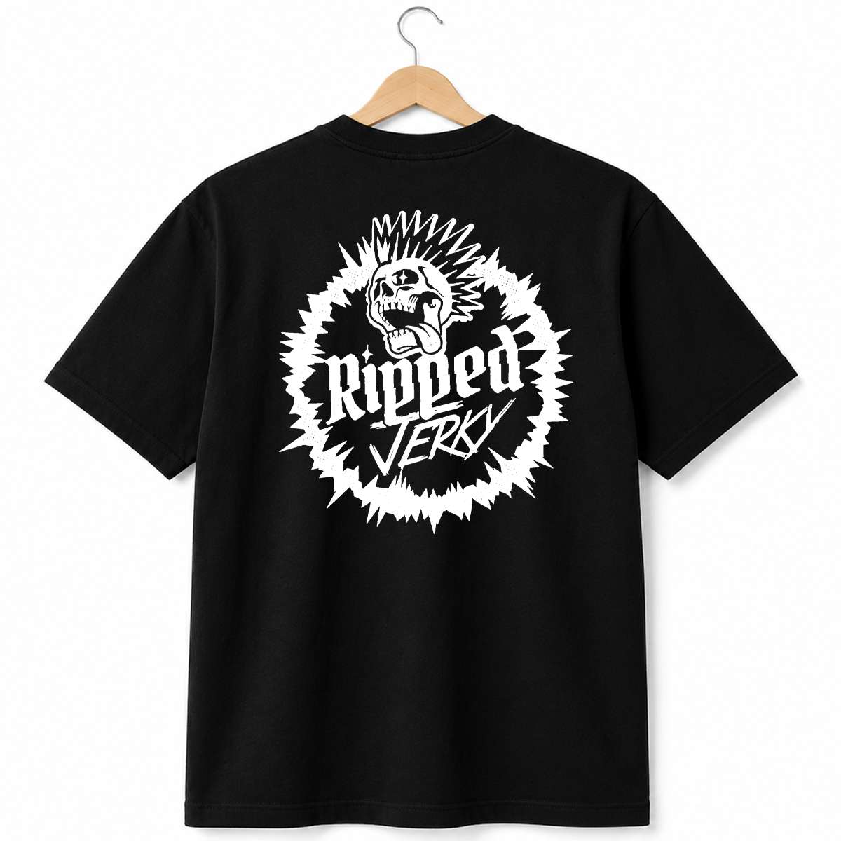 Ripped Jerky Classic Black Tee