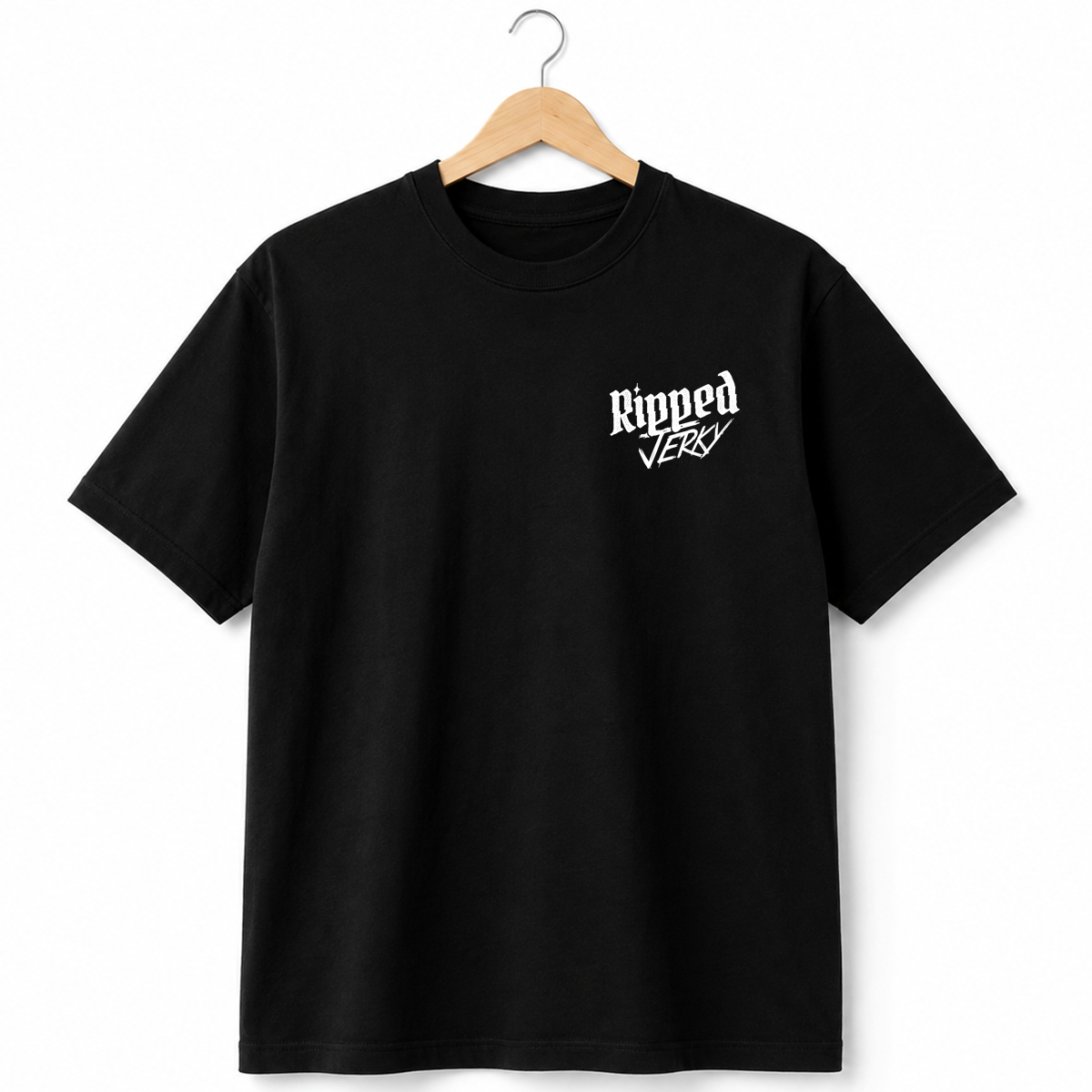 Ripped Jerky Classic Black Tee
