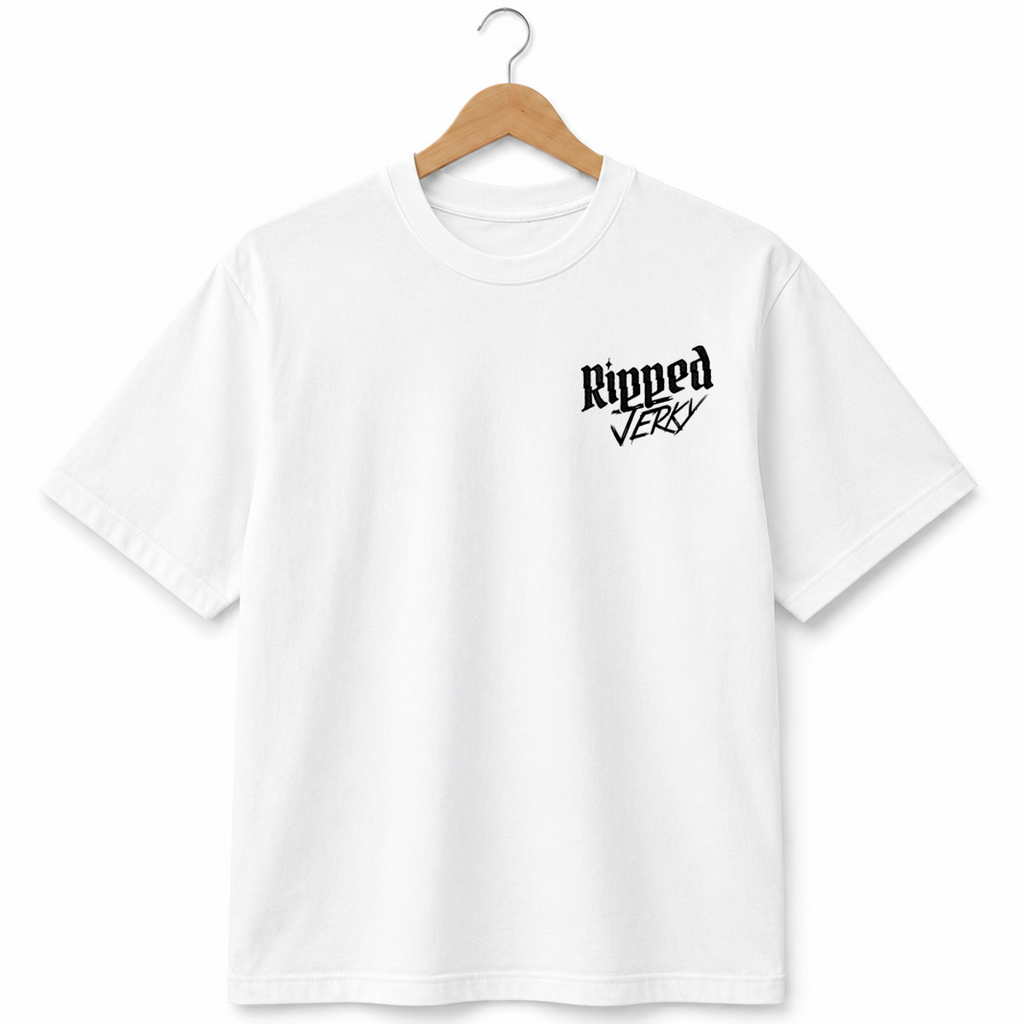 Ripped Jerky Classic White Tee