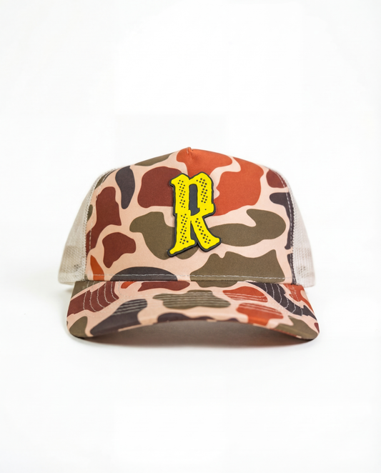 Ripped Jerky R Member Hat - Duck Camo