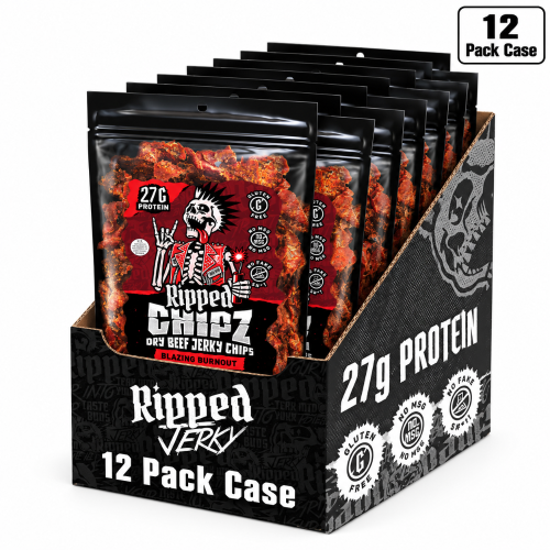 Dry Beef Chipz Blazing Burnout  12 Pack Case