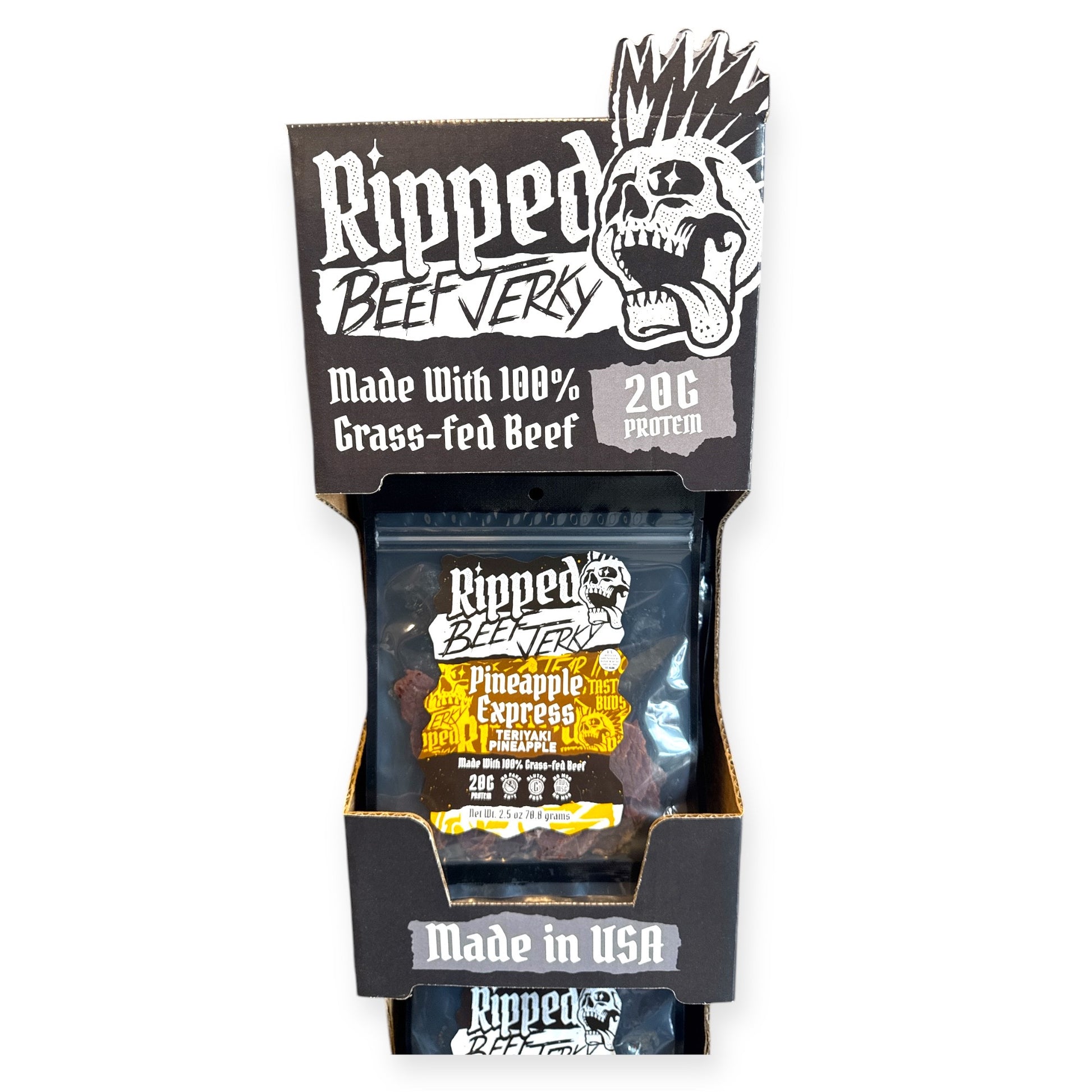 Ripped Jerky's Protein Power Tower - 48 Count