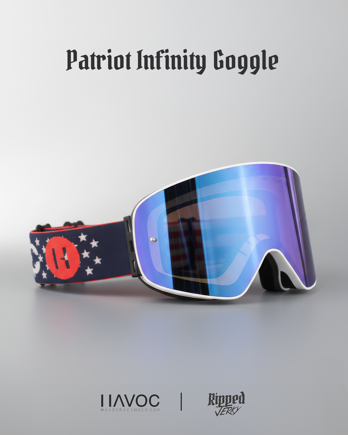 Havoc x Ripped Jerky Infinity Goggles - Patriot